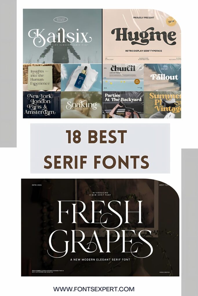 18 Best Serif Fonts 
