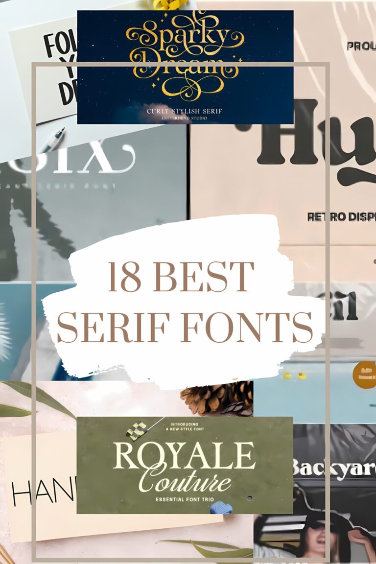 18 Best Serif Fonts for High-End Design in 2026