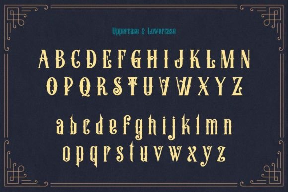 Anguish Blackletter Font