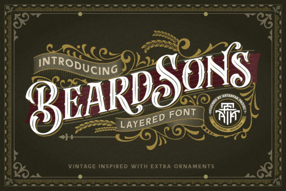 Beardsons Blackletter Font
