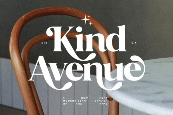 Kind Avenue Serif Font