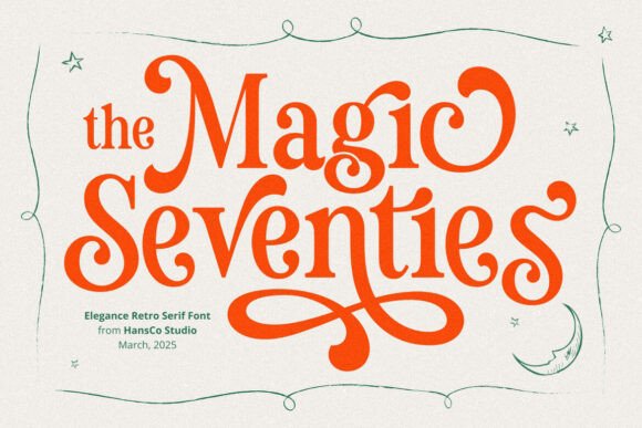 Magic Seventie Serif Fonts