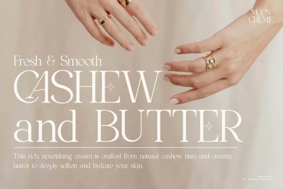 Moon Creme Serif Fonts