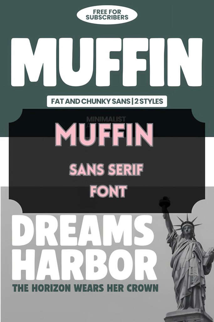 Muffin Sans Serif Font
