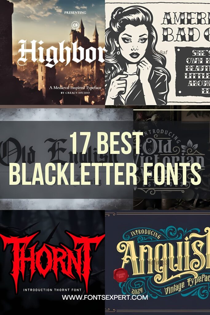 17 Best Blackletter Fonts