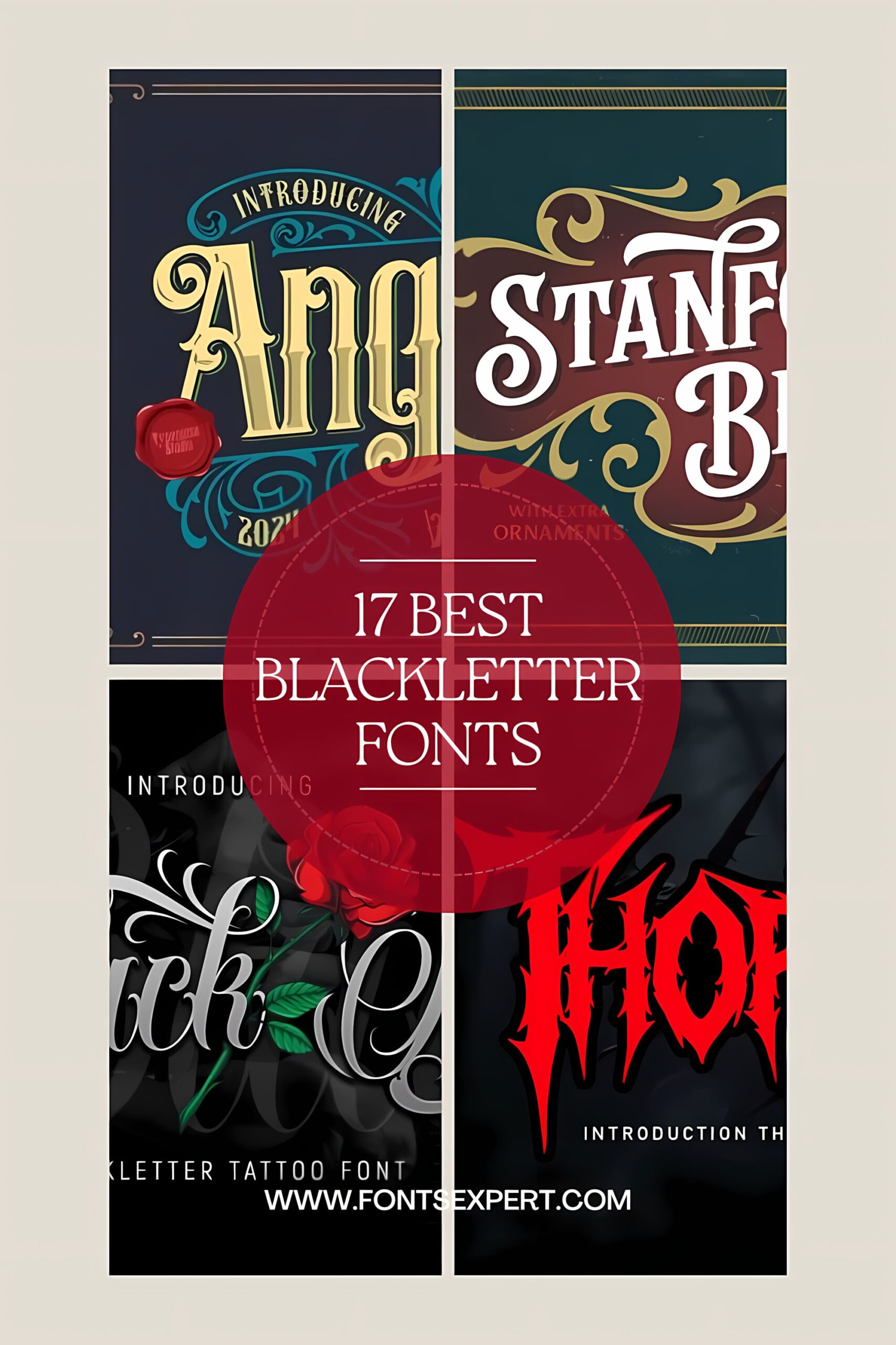 17 Best Blackletter Fonts