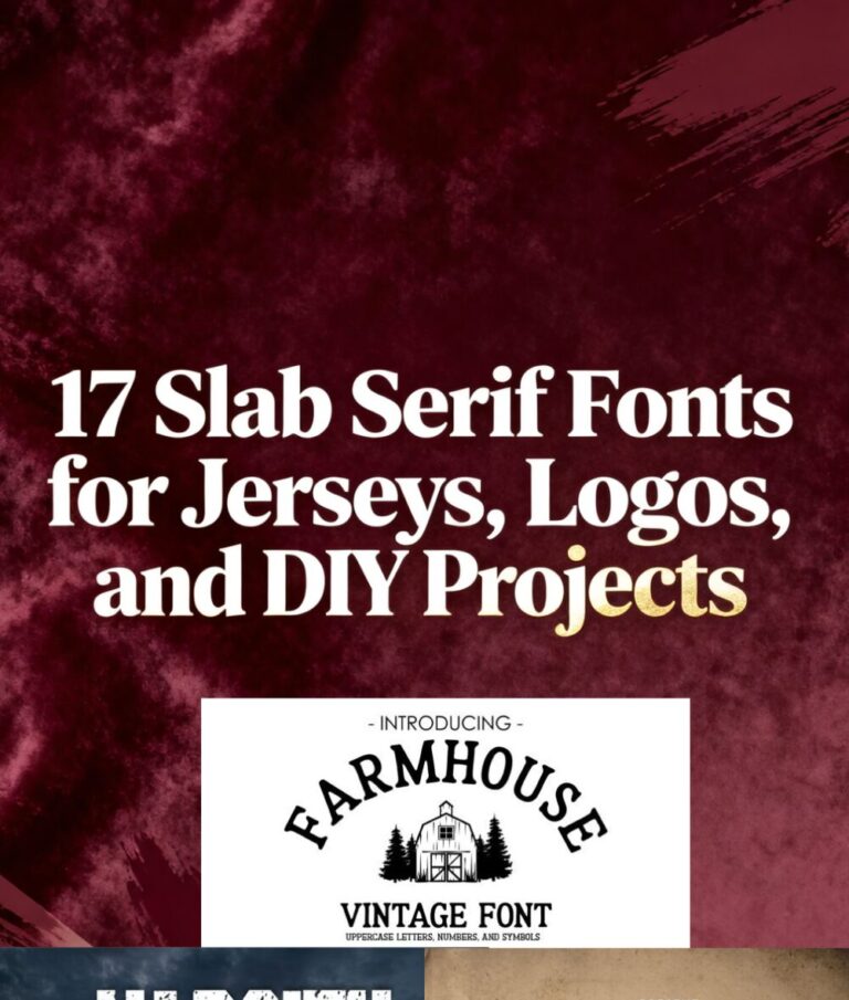 17 new Slab Serif Fonts