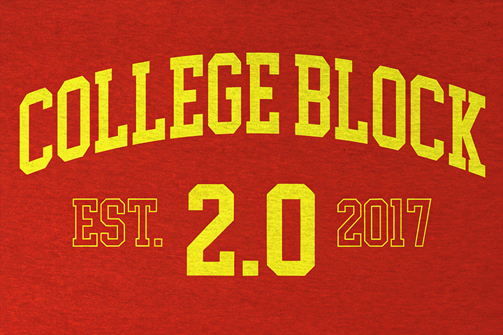 College Block 2.0 Slab Serif Font