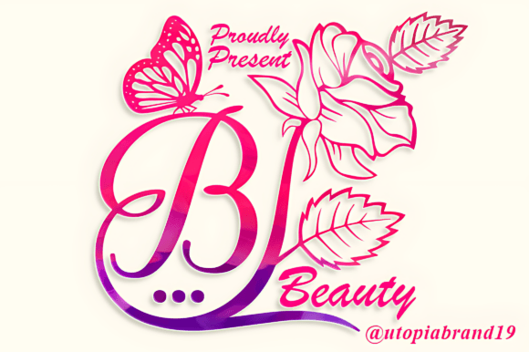Beauty Flower Monogram Decorative Font