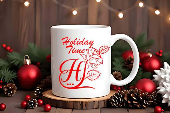 Beauty Flower Monogram Decorative Font