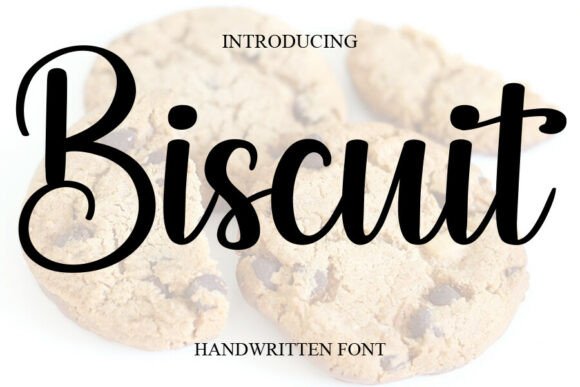 Biscuit Wedding Font