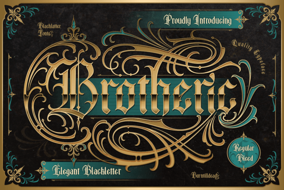 Brotheric Blackletter Font