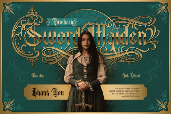 Brotheric Blackletter Font