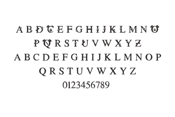Cute Dog Decorative Font