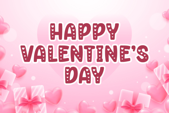 Glora Heart Decorative Font