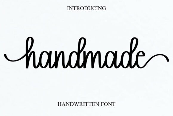 Handmade Wedding Font