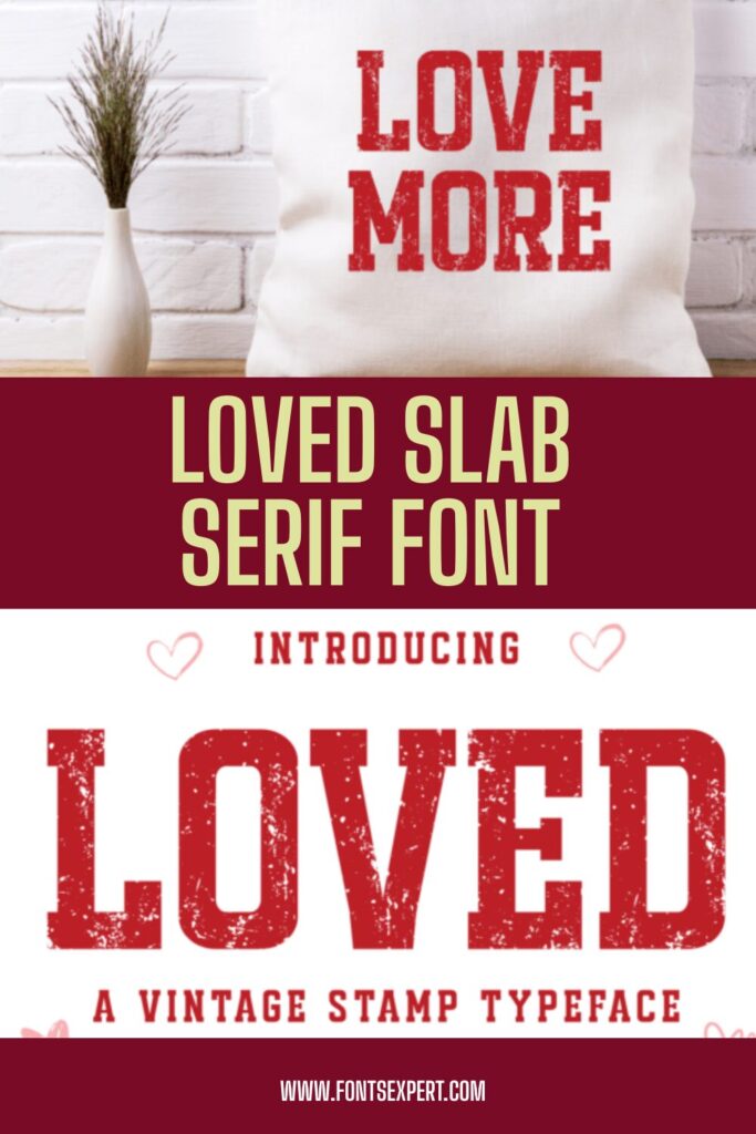 Loved-Slab-Serif-Font