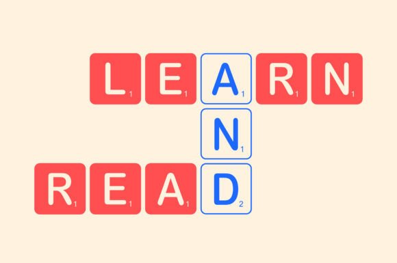 Scrabble Game Decorative Font