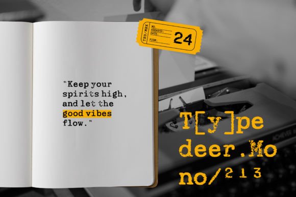 Typedeer Mono Slab Serif Font