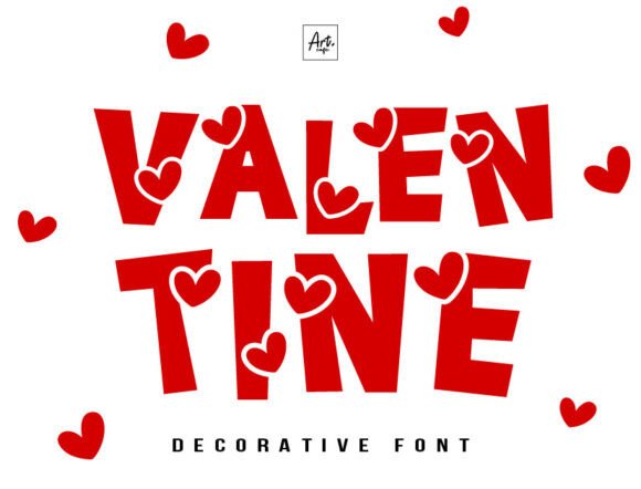 Valentine Decorative Font