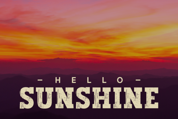 Vintage Capital Slab Serif Font