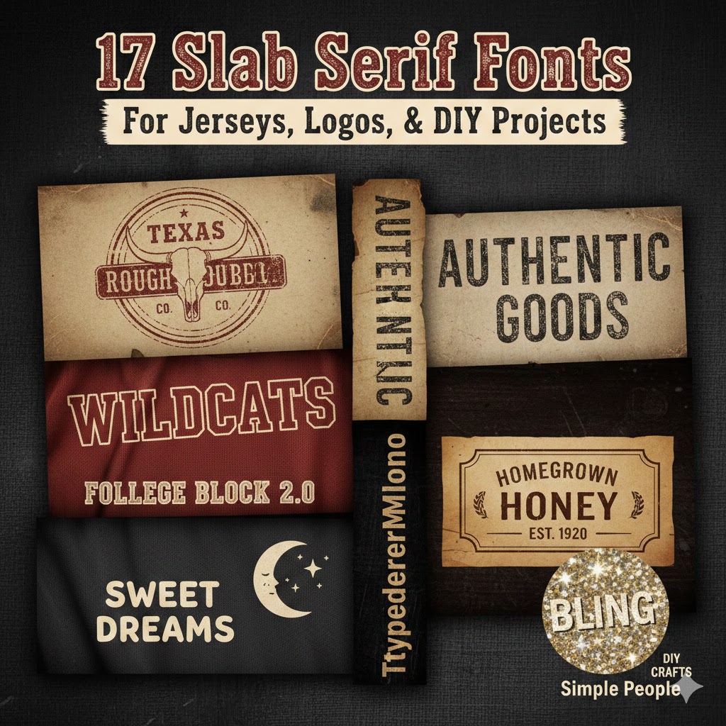 17 Slab Serif Fonts