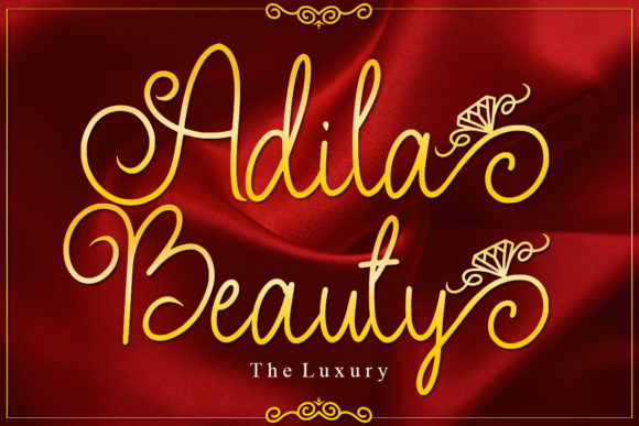 Adila Beauty Wedding Font