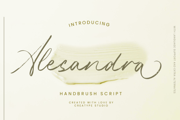 Alesandra Wedding Font