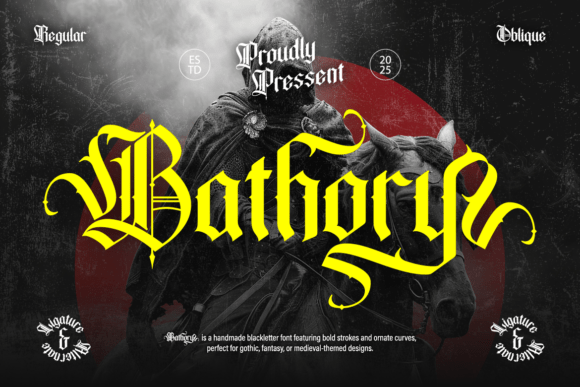 Bathory Blackletter Font