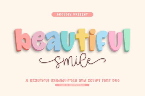 Beautiful Smile Display Font
