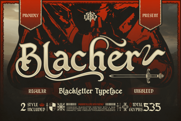 Blacher Blackletter Font
