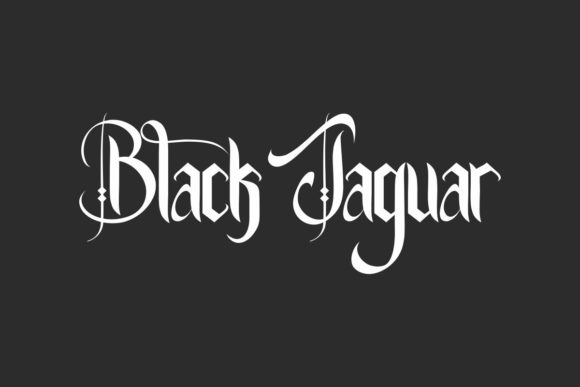 Black Jaguar Blackletter Font