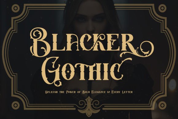 Blacker Gothic Blackletter Font