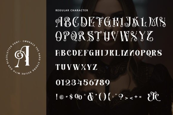 Blacker Gothic Blackletter Font