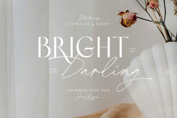Bright Darling Duo Sans Serif Font