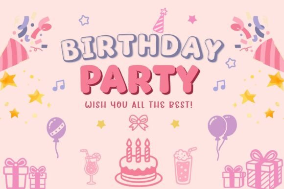 Bubble Joy Display Font