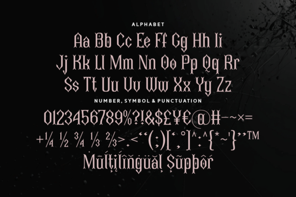 Demolish Blackletter Font