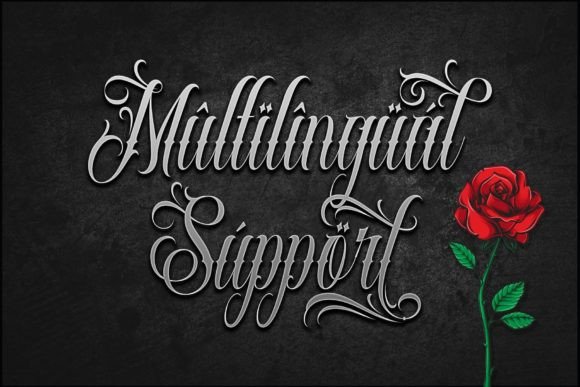 Emilia Luck Blackletter Font