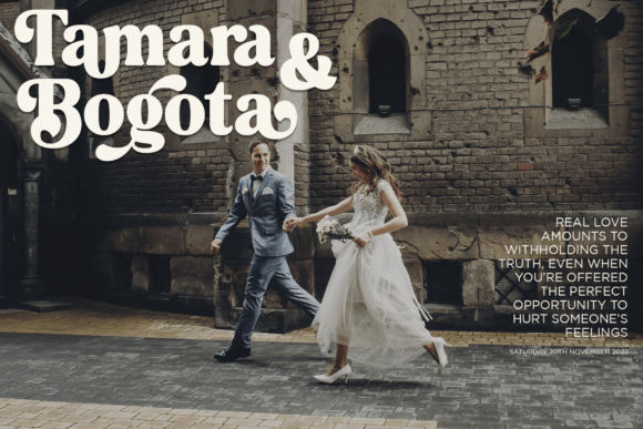 Fresh Mango Serif Font