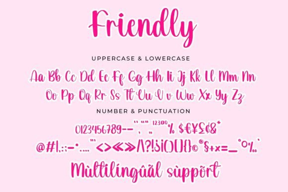 Friendly Wedding Font