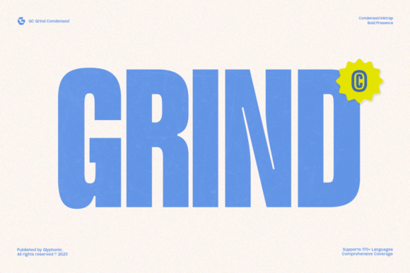 Gc Grind Sans Serif Font