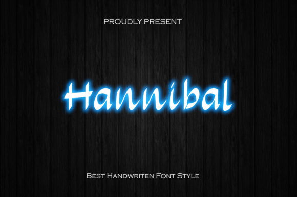 Hannibal Wedding Font