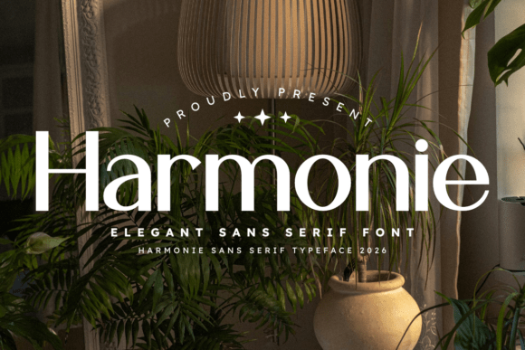 Harmonie Sans Serif Font