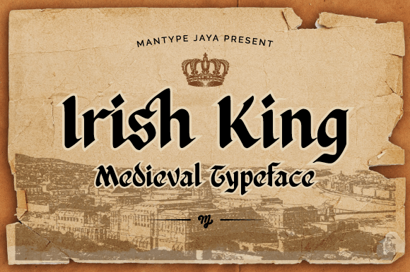 Irish King Blackletter Font
