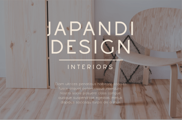 Japandi Sans Serif Font