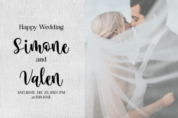 Lettifa Cute Wedding Font