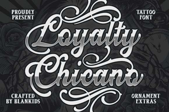 Loyalty Chicano Blackletter Font