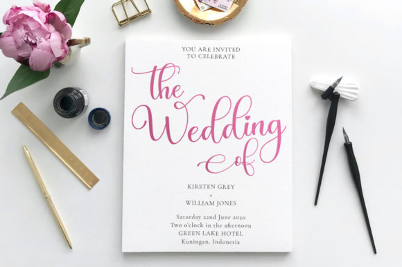 Maddison Wedding Font