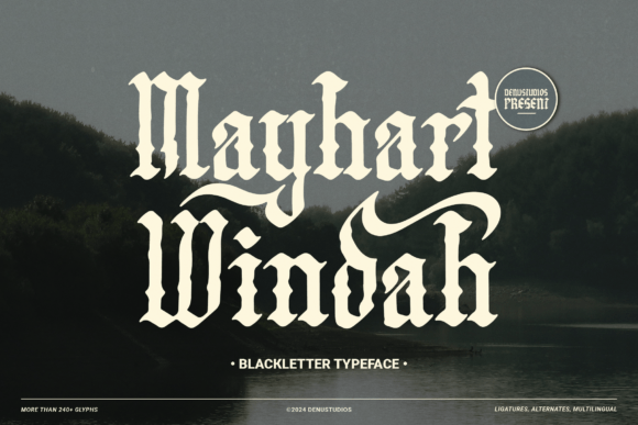 Mayhart Windah Blackletter Font