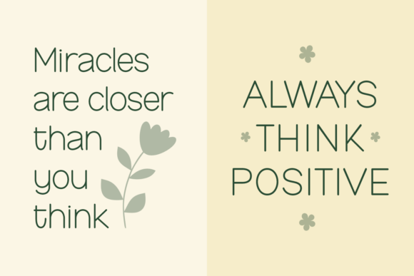 Minimalist Lemonade Sans Serif Font